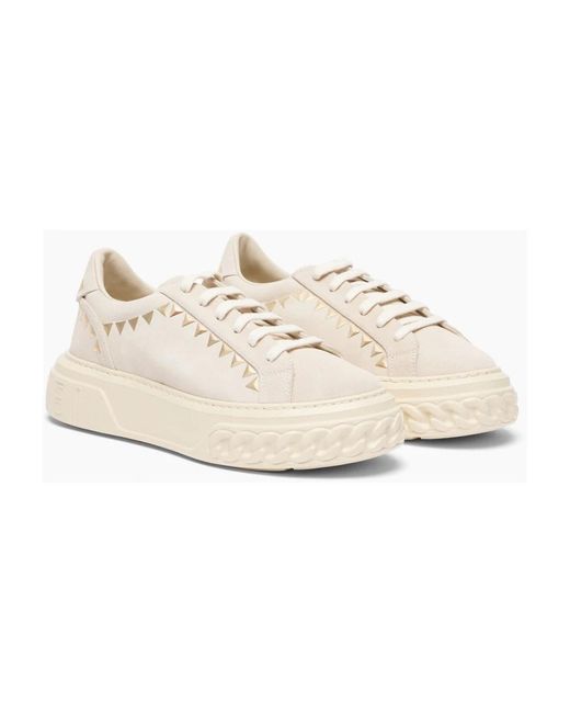 Casadei Natural Sneakers