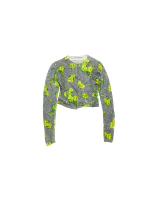Acne Truien & Vesten ,Grijs ,Truien in het Green