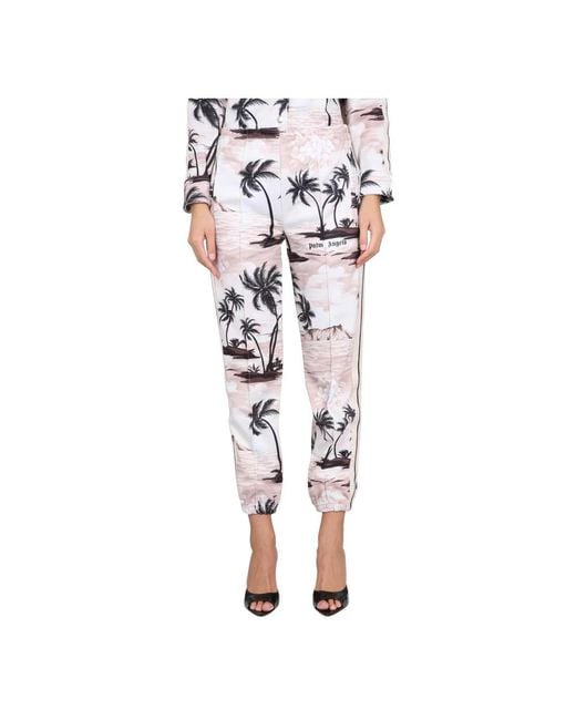 Palm Angels Multicolor Cropped Trousers