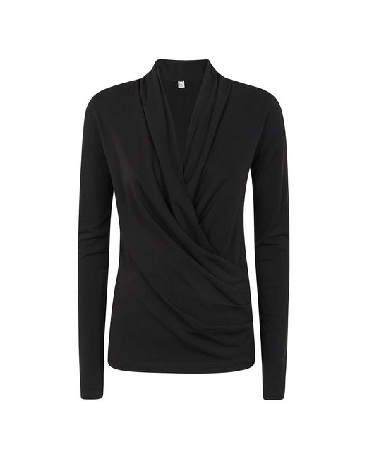 Totême  Stijlvolle Jersey Top in het Black
