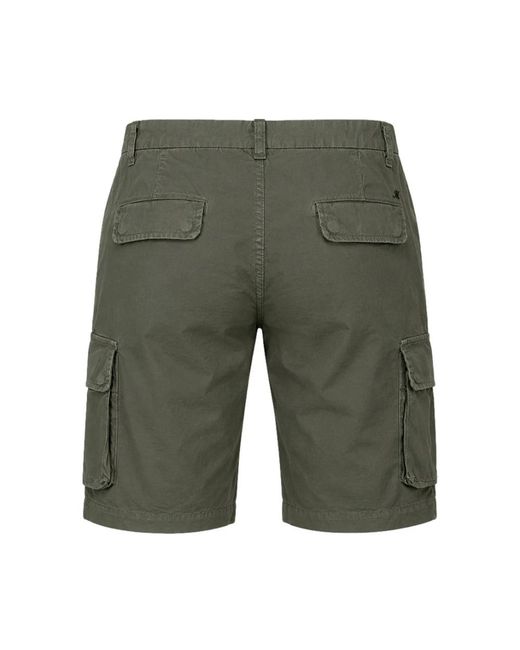 Mason's Green Casual Shorts for men