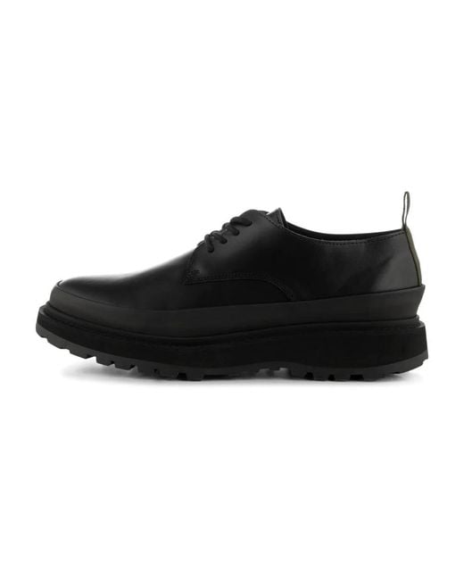 Shoe The Bear Black Laced Shoes for men
