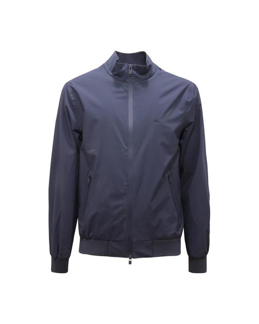 Harmont & Blaine Jassen ,Blauw ,Polyester K0L163040285 Softshell Jas in het Blue voor heren