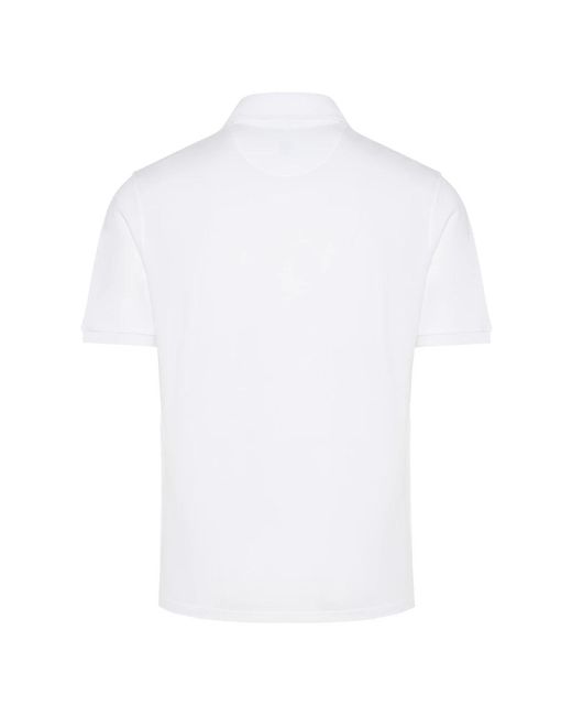 Fedeli White Polo Shirts for men