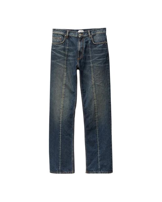 Versace Blue Straight Fit Jeans