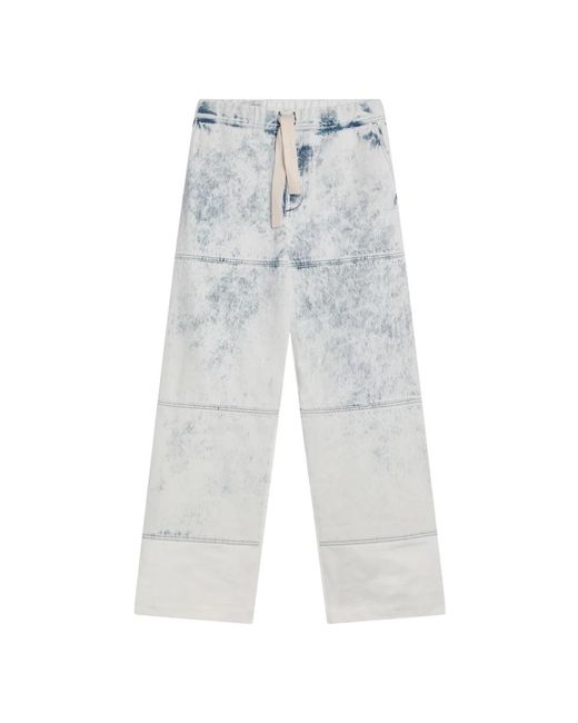 Dries Van Noten Blue Straight Fit Jeans for men