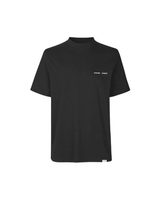 Samsøe & Samsøe Black T-Shirts for men