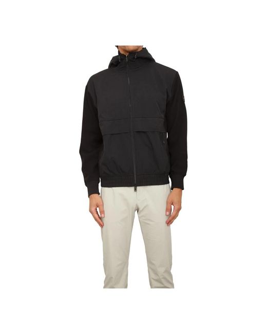 HUGO Black Zip-Throughs for men