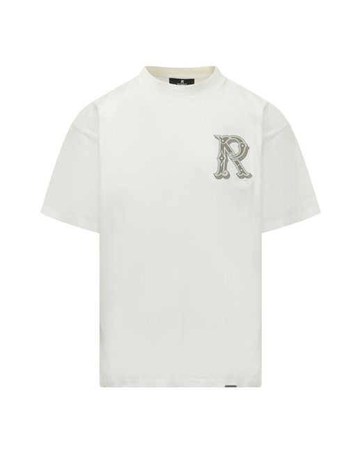Represent Western Initial T-Shirt in het White voor heren