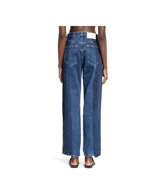 E.L.V. Denim Blue Straight Jeans