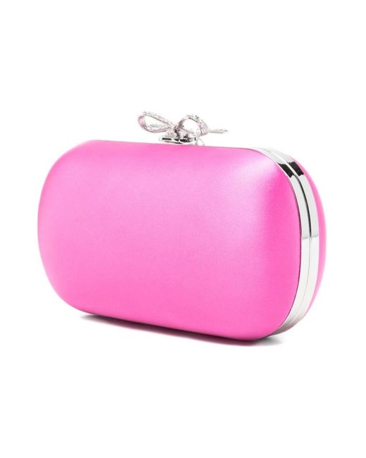 Clutches di Self-Portrait in Pink