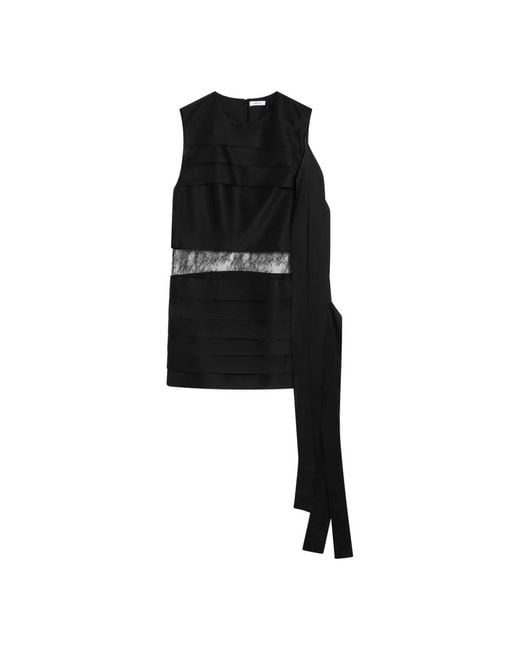 Ferragamo Black Short Dresses