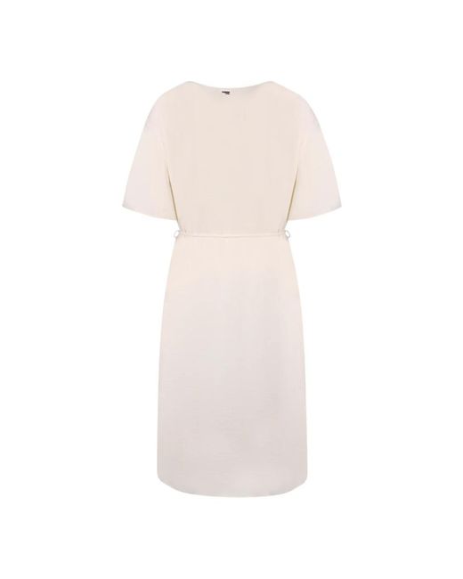 Midi Dresses Herno de color Natural