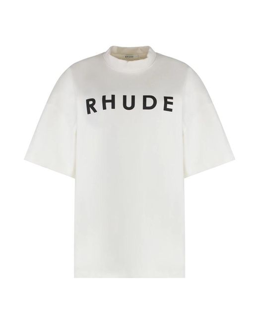 Rhude T-Shirts in het White