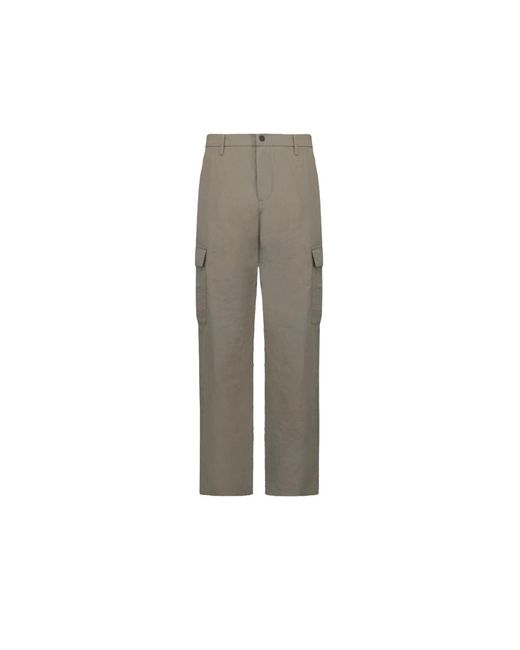People Of Shibuya Gray Straight Trousers for men