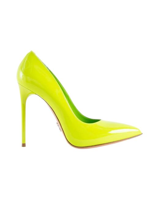 Sergio Levantesi Yellow Pumps