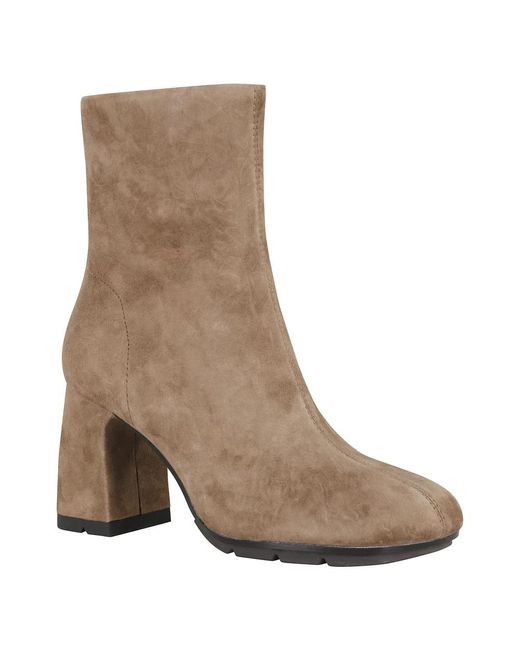 Ash Brown Eclat Wildleder Stiefelette Fandango Farbe