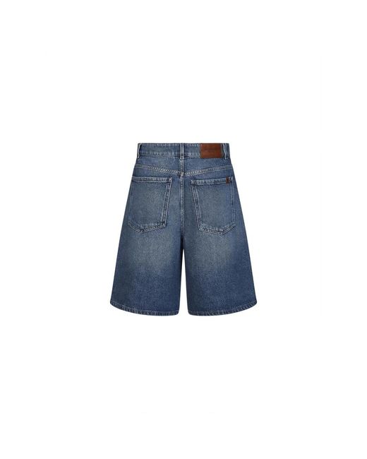 Weekend by Maxmara Blue Denim Shorts