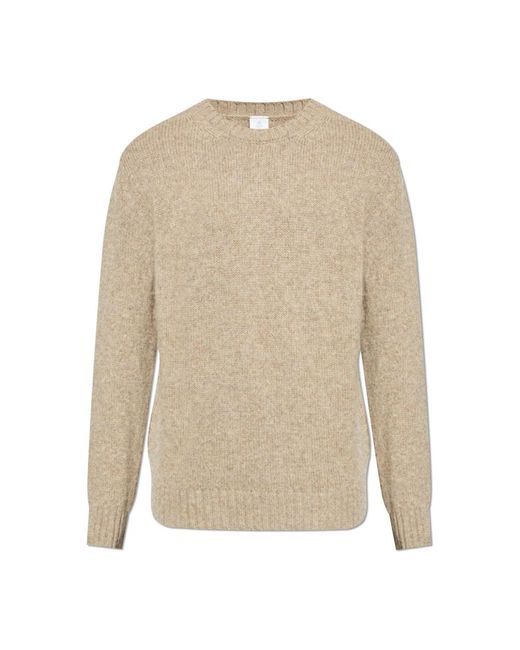 Eleventy Natural Round-Neck Knitwear for men