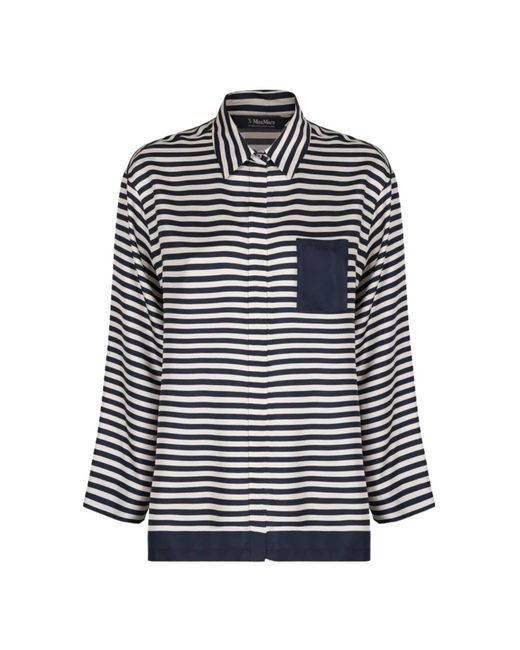 Max Mara Black Polo Shirts