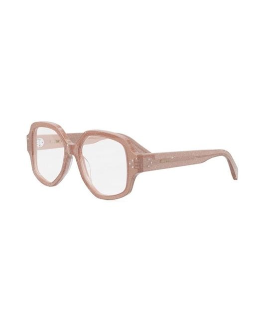 Glasses Céline de color Pink