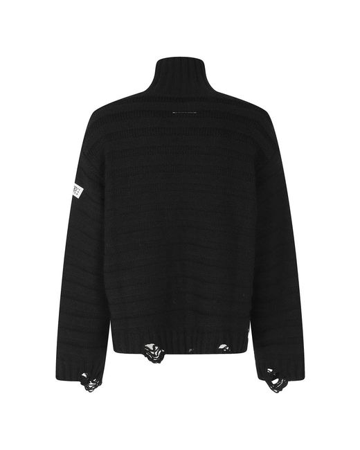 MM6 by Maison Margiela Black Turtlenecks for men