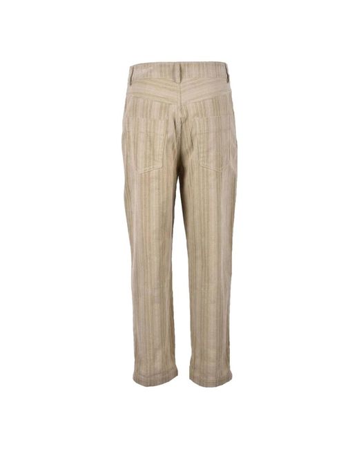Pantaloni in cotone di Tela in Natural
