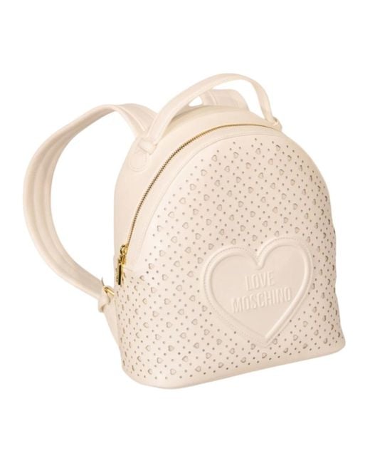 Love Moschino Natural Backpacks