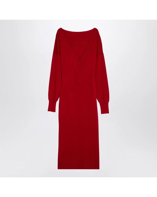 Midi Dresses P.A.R.O.S.H. de color Red