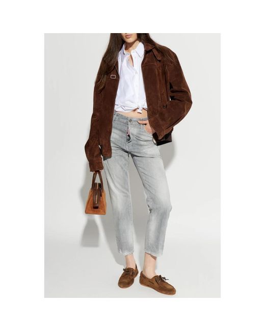 Cropped Jeans DSquared² de color Gray