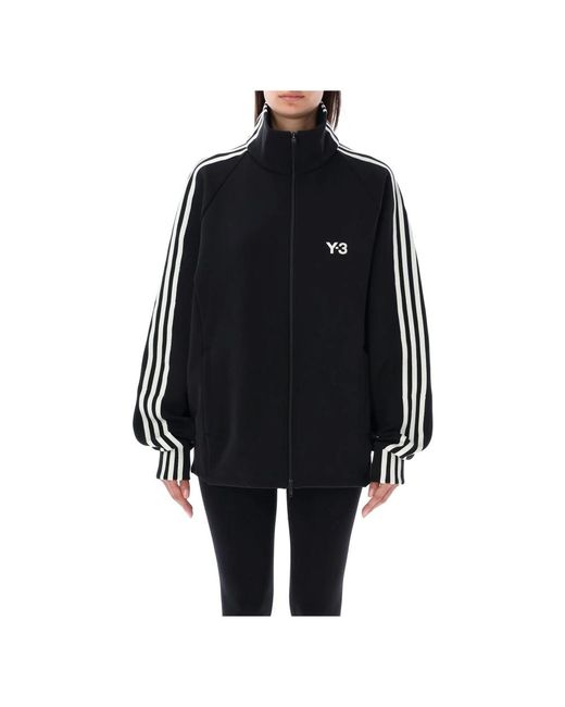 Sweatshirts & hoodies > zip-throughs Y-3 en coloris Black