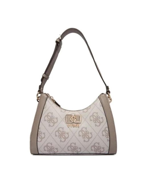 Guess Gray Shoulder Bags