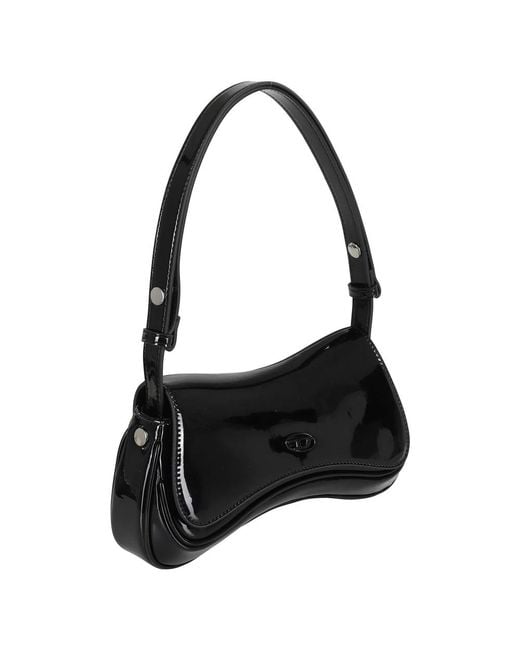 DIESEL Black Shoulder Bags