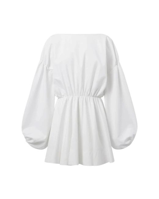 ANDAMANE White Short Dresses