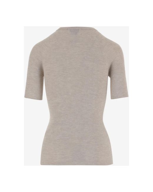 Sa Su Phi Gray Cashmere Knitwear