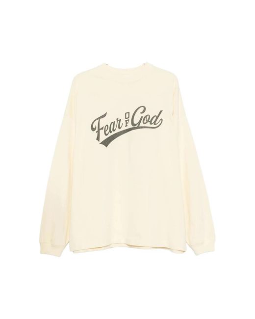 Fear Of God Natural Long Sleeve T-Shirts for men