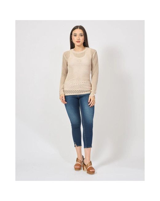 Fracomina Natural R pullover regular fit langarm
