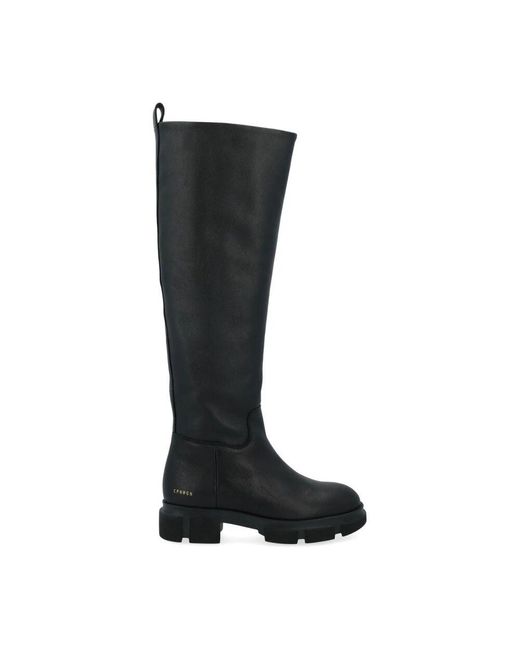 COPENHAGEN Black High Boots