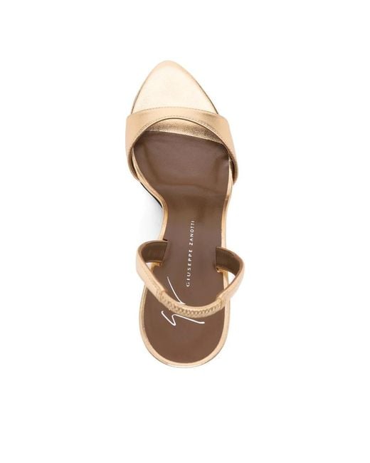 Giuseppe Zanotti Metallic High Heel Sandals