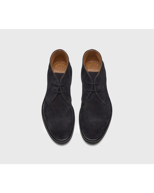 Lace-Up Boots Doucal's pour homme en coloris Blue
