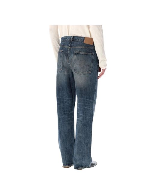 Our Legacy Blue Straight Jeans for men