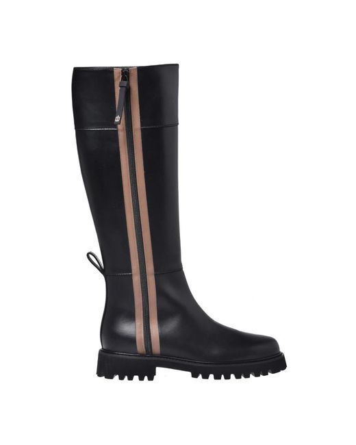 Baldinini Black High Boots