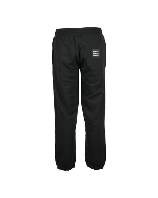 Market Broeken ,Zwart ,Katoen Katoenen Casual Broek in het Black voor heren