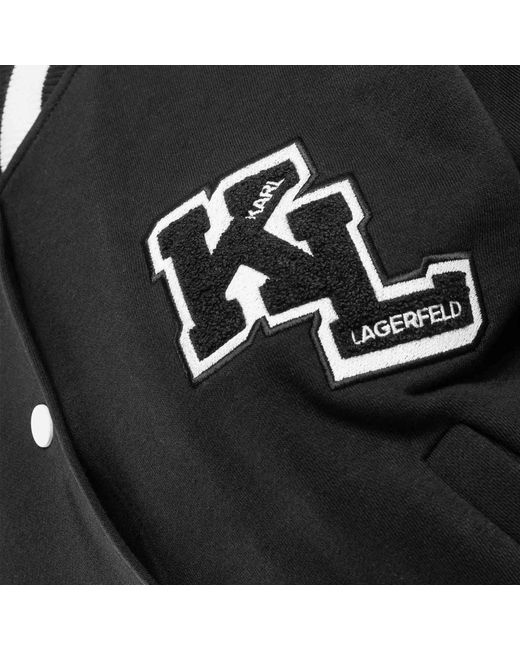Karl Lagerfeld Bomber Jackets in het Black