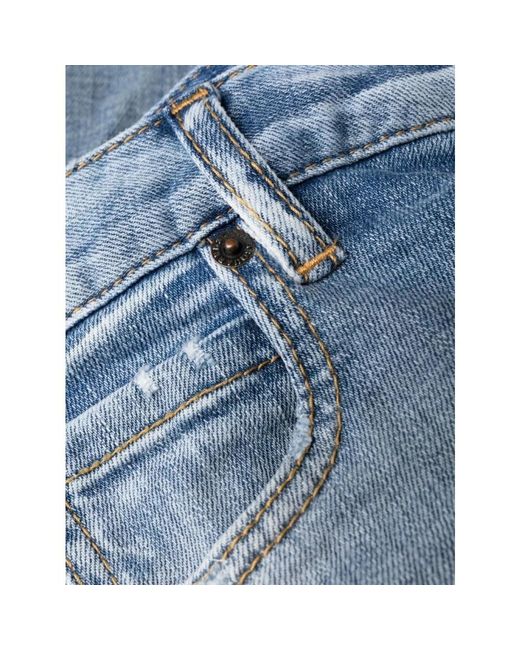 Jeans > cropped jeans DSquared² en coloris Blue