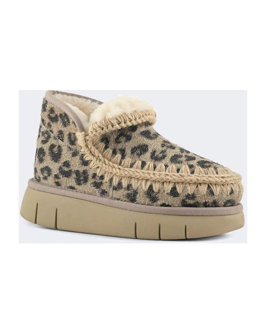Mou Gray Winter Boots