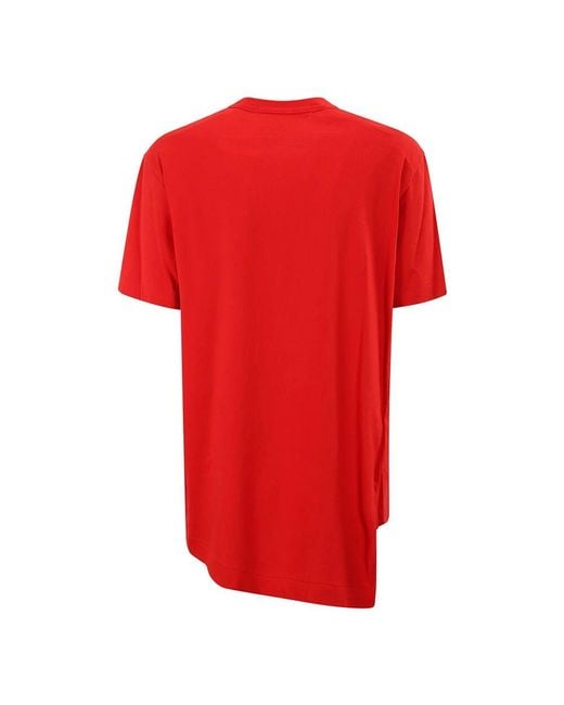 T-Shirts Comme des Garçons de color Red