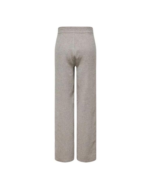 Wide Trousers ONLY de color Gray