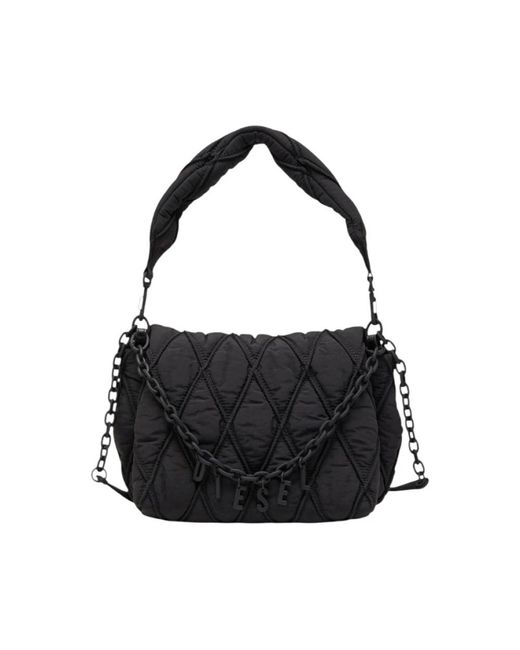 DIESEL Black Shoulder Bags