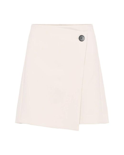 Inwear Natural Asymmetrischer Kurzer Rock Haze